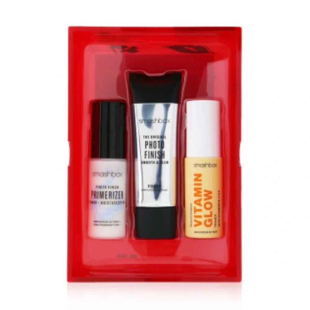 SMASHBOX LIMITED EDITION PHOTO FINISH PRIMER TRIO SET (NEW WITH TAGS)
